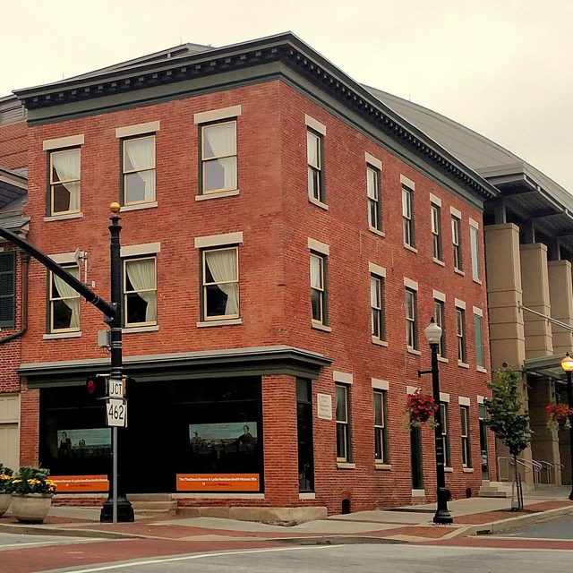 A photograph of Thaddeus Stevens and Lydia Hamilton Smith Historic Site.